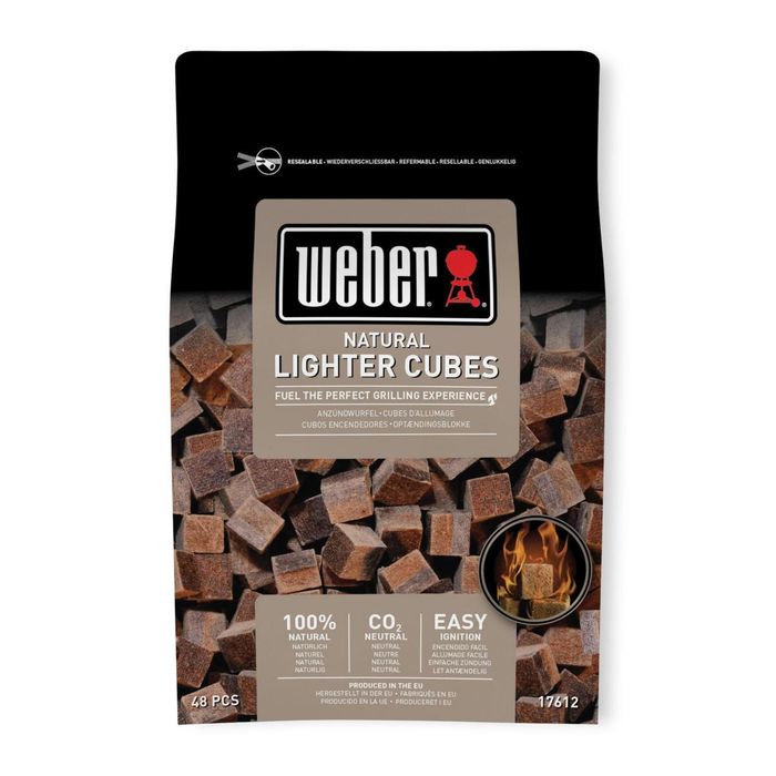Naturalna rozpałka do grilla, bez dodatków 48 szt. Weber (17612)
