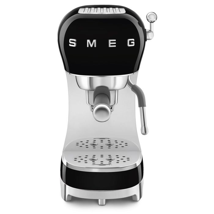 Ekspres kolbowy 50's style Czarny Smeg (ECF02BLEU)