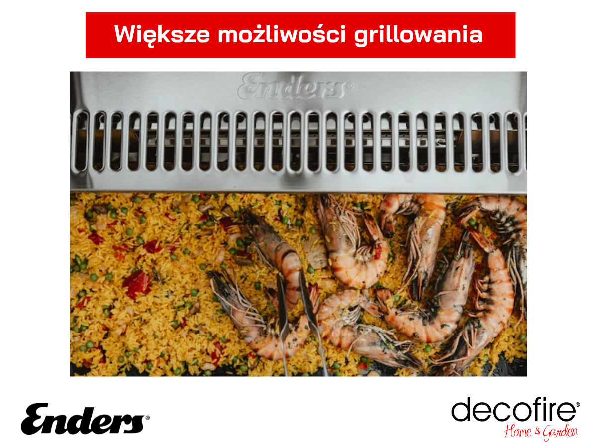 Większe możliwości grillowania