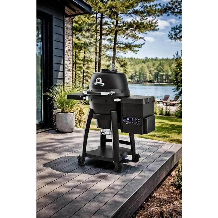 Grill hybrydowy (węgiel + pellet) KEG KAMADO IQUE Broil King