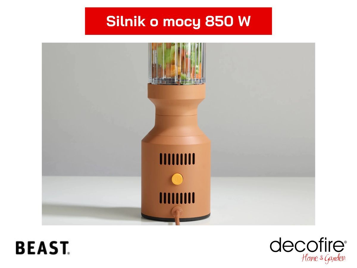 Wydajny silnik o mocy 850 W