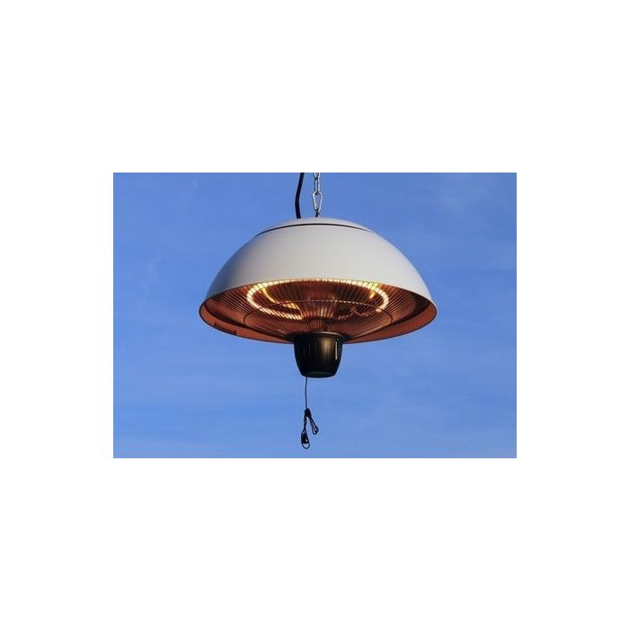Wiszący promiennik podczerwieni HPH1502W biały SunRay