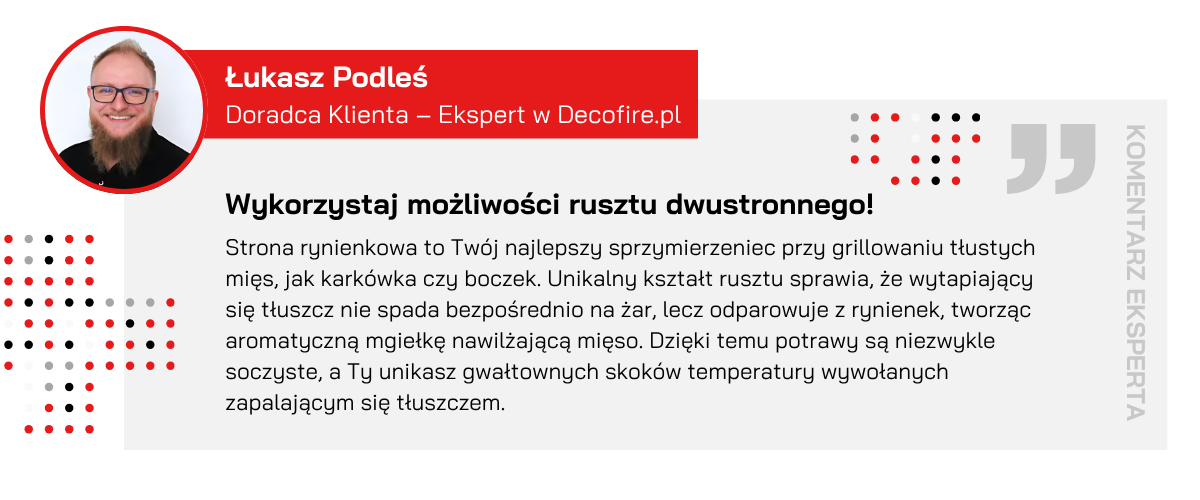 W jaki sposób zaawansowana budowa rusztów i paleniska wpływa na elastyczność przygotowywania potraw?