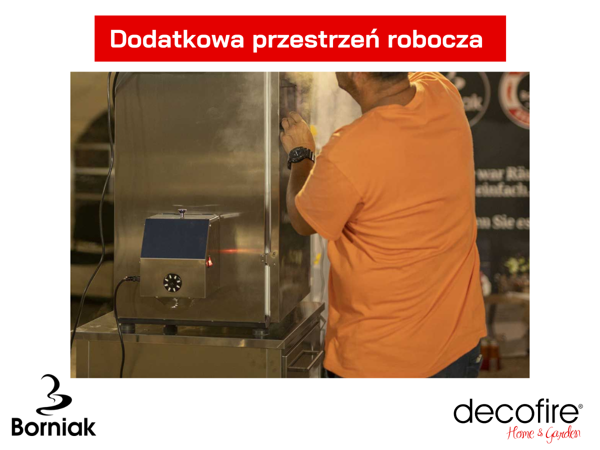 Pasuje do wędzarni Borniak
