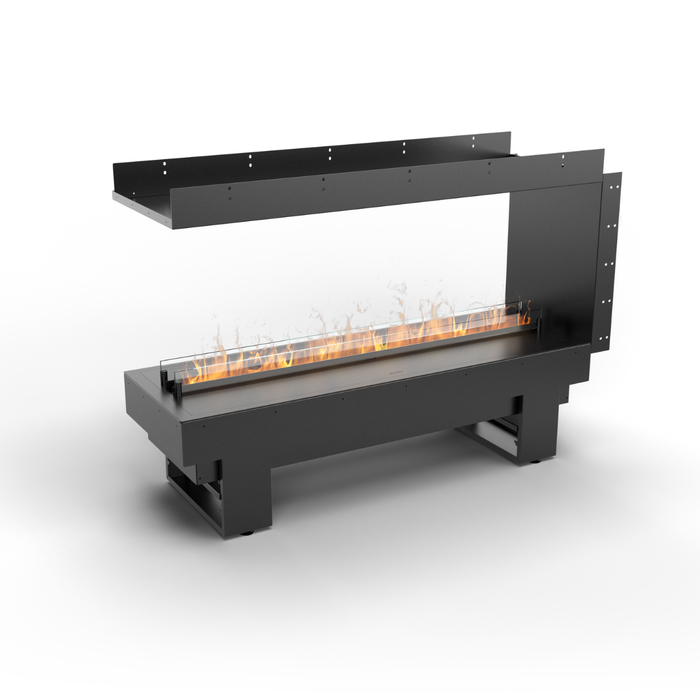 Kominek Planika Cool Flame 1000 See-Through Fireplace