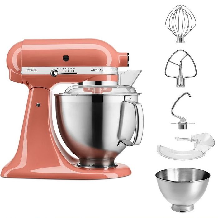 Mikser Artisan 5 Coral 4,8 l KitchenAid (5KSM185PSEPH) 