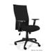 UNIQUE Fotel biurowy BLACK ON BLACK PLUS (W-93A-P-LF) tkanina LF – 6 kolorów 