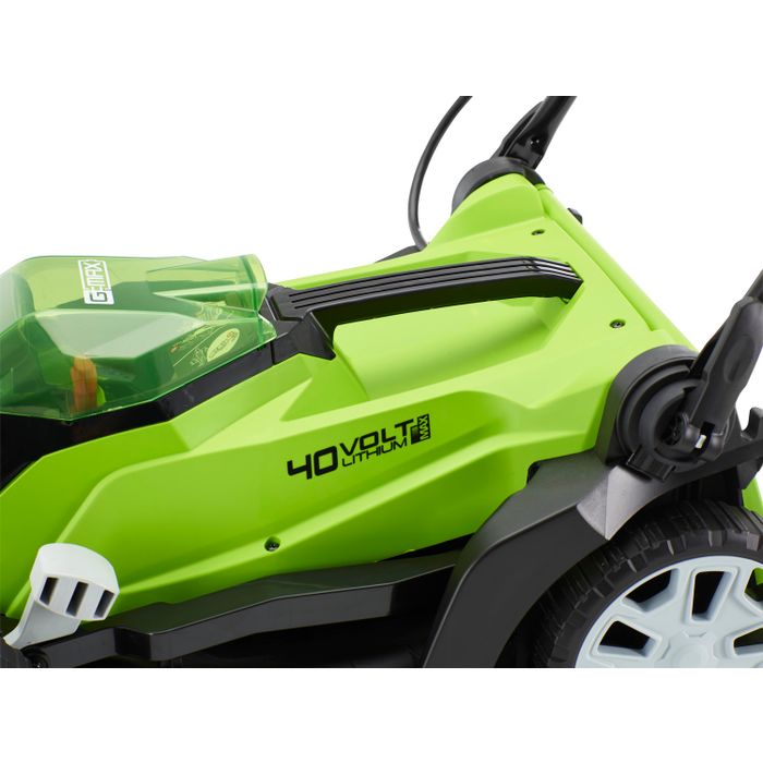 Greenworks Kosiarka akumulatorowa 35 cm G40LM35 40V + Akumulator 2Ah + Ładowarka (GR 2501907UA)