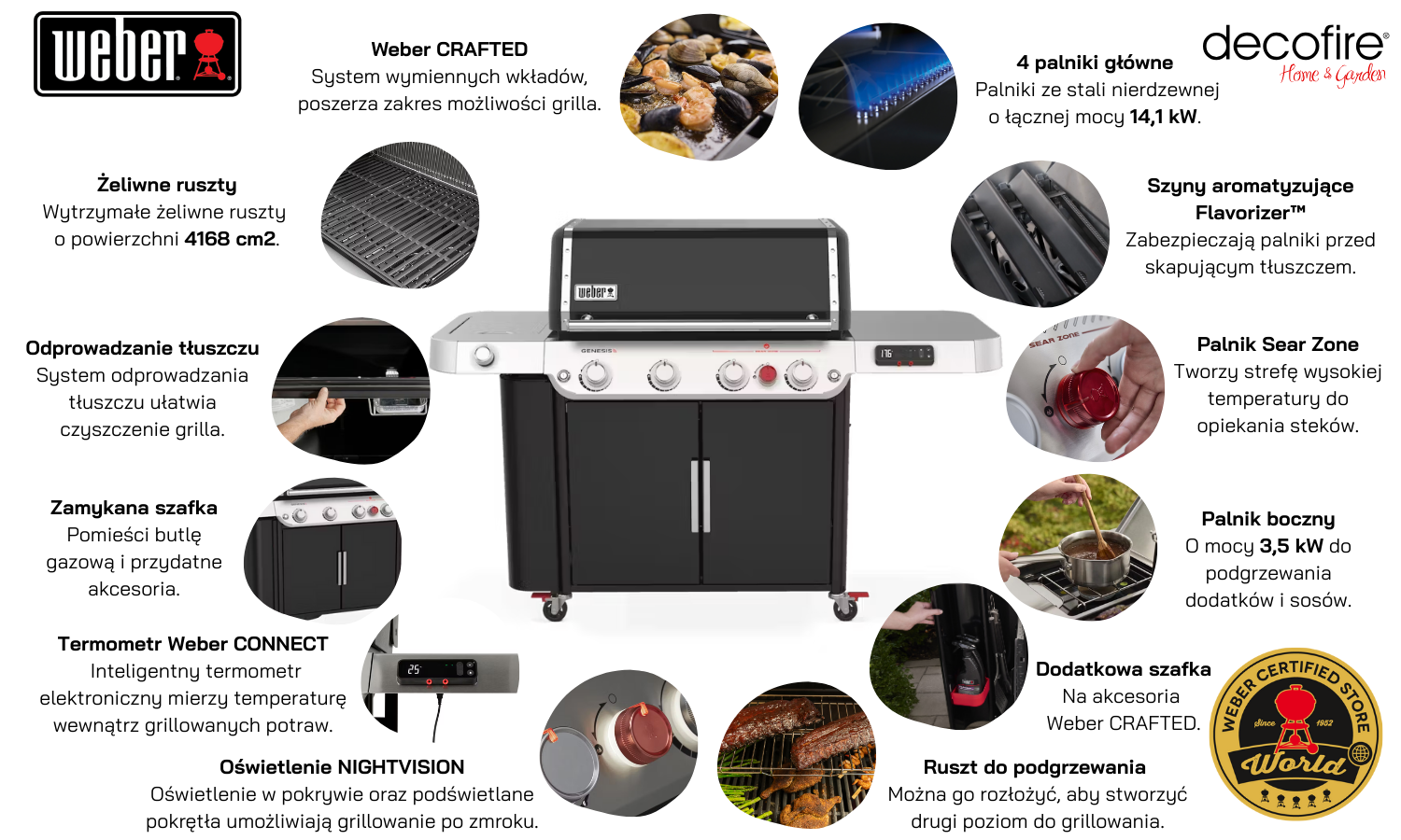 Grill gazowy Weber Genesis EPX-470