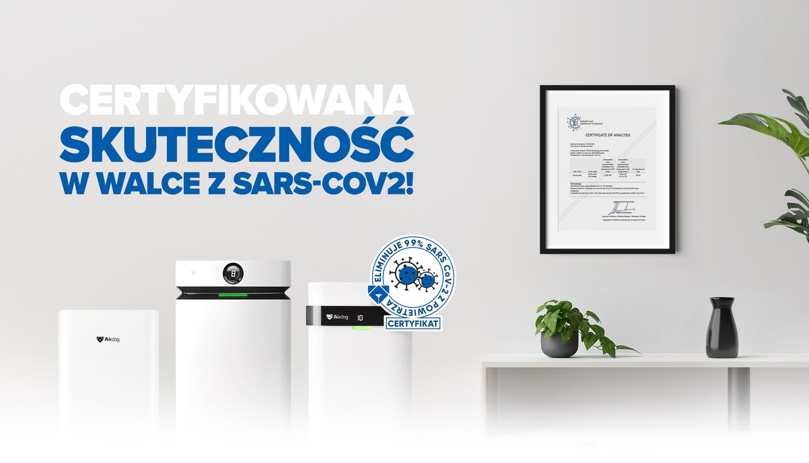 Certyfikat Airdog