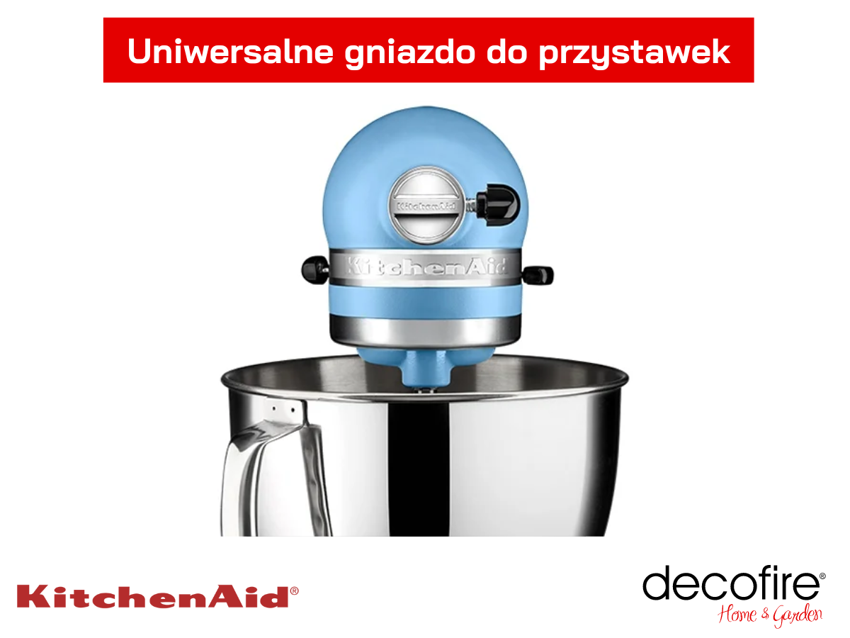 Uniwersalne gniazdo na dodatkowe przystawki