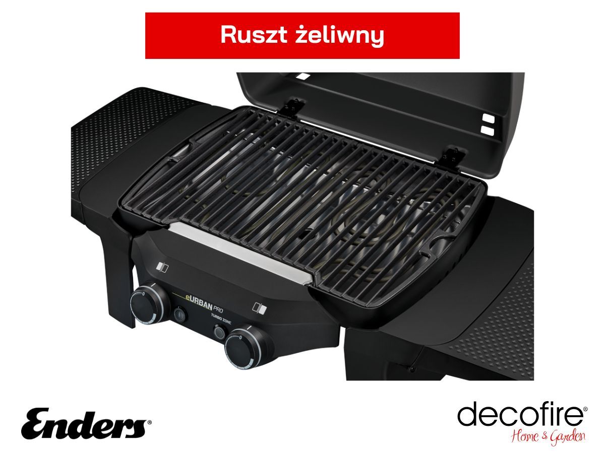 Emaliowany ruszt żeliwny