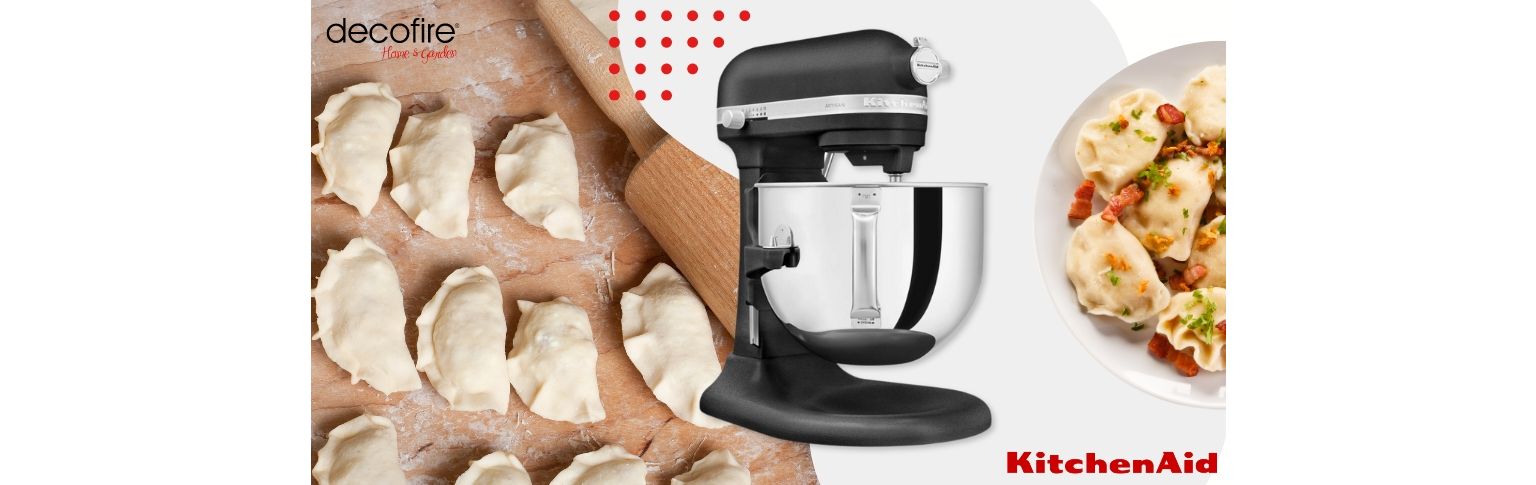Idealne ciasto na pierogi? Z mikserem planetarnym Kitchen Aid to możliwe!