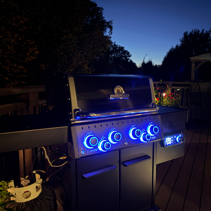 Grill hybrydowy (gaz + pellet) Baron 490 IRP Shadow Broil King