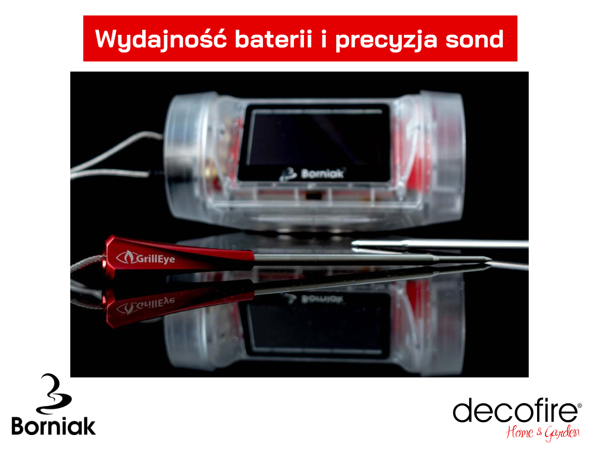 Wydajność baterii i precyzja sond