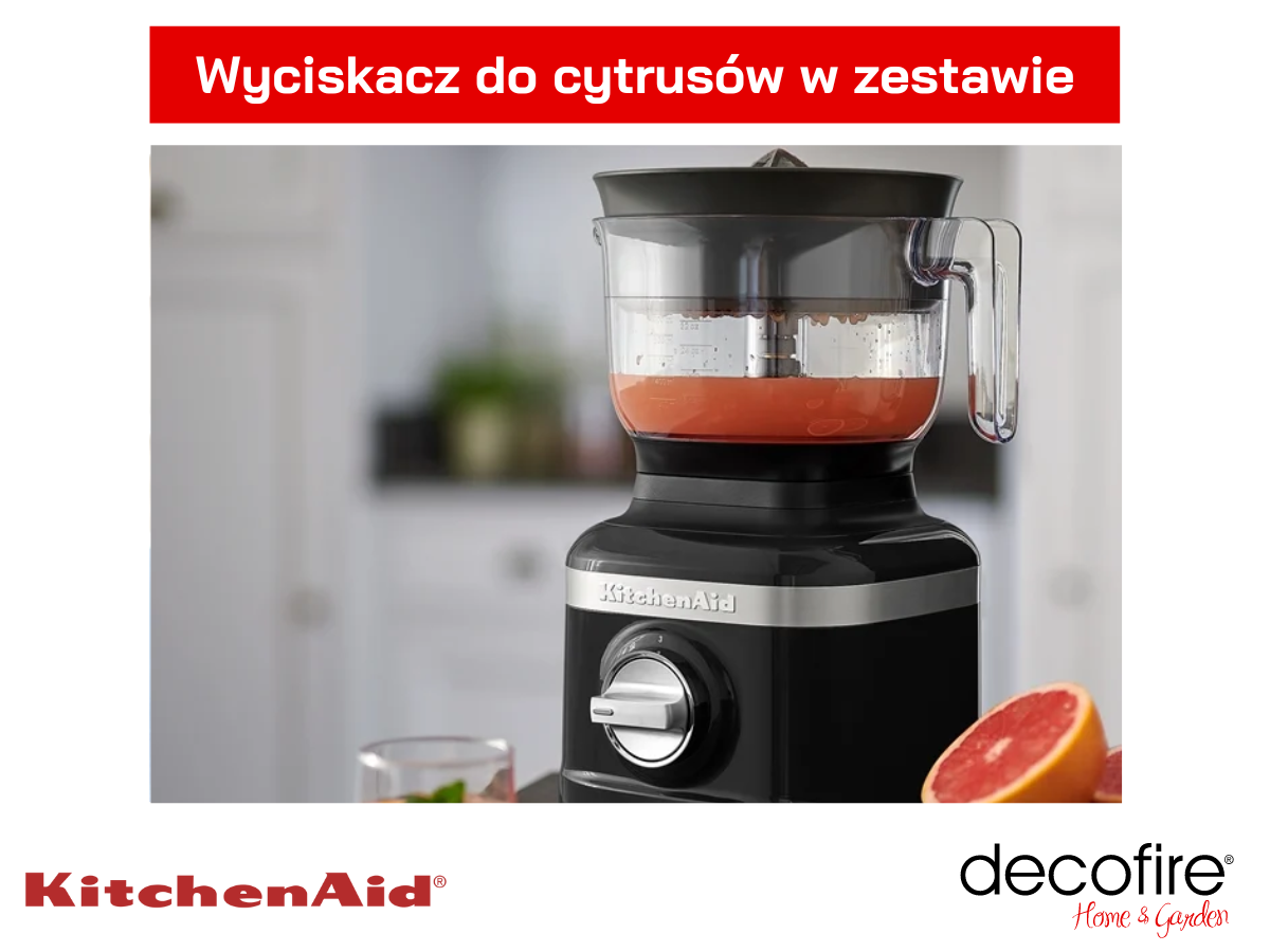 Wyciskacz do cystrusów1 l w zestawie z blenderem K150 Onyx Black KitchenAid