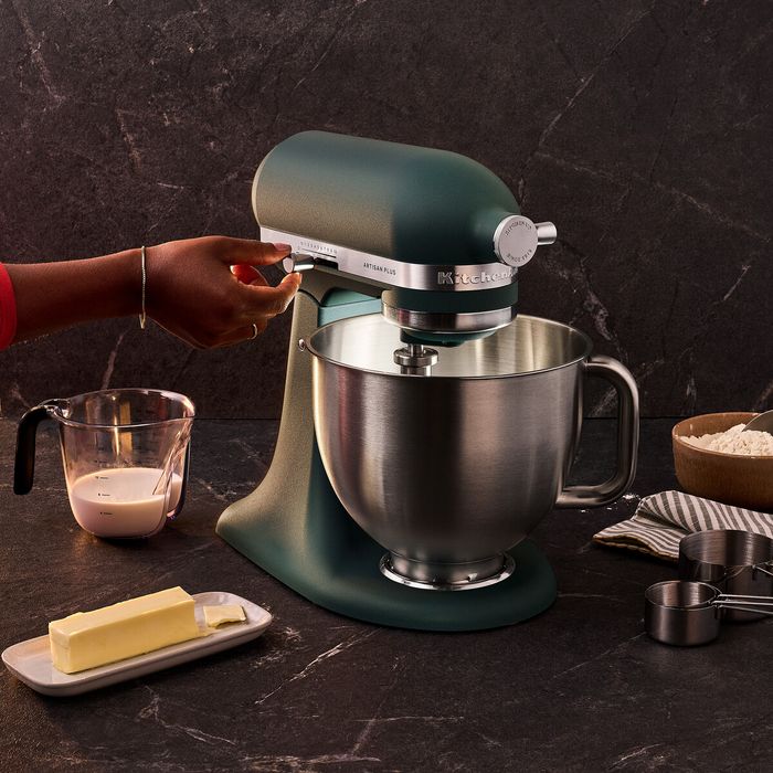 Mikser Artisan Plus 4,7 l z uchylną głowicą Pebbled Palm KitchenAid (5KSM50PKVEPP)