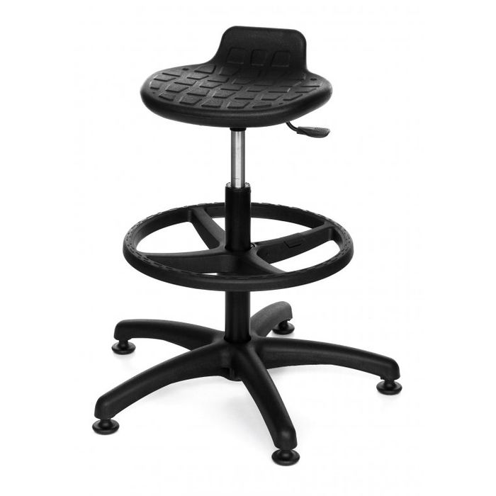 Krzesło obrotowe Grospol Lab Stool Ring Base
