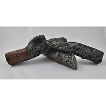 Polana ceramiczne brązowe opalane set 2 Akowood AKO 112  (ID-112)