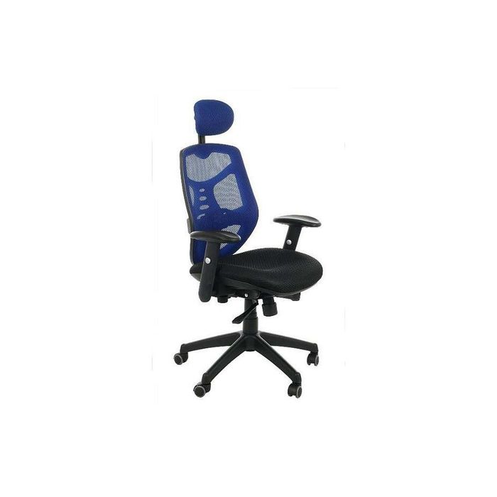 Fotel biurowy Sit Plus Spectrum HB-NET niebieski