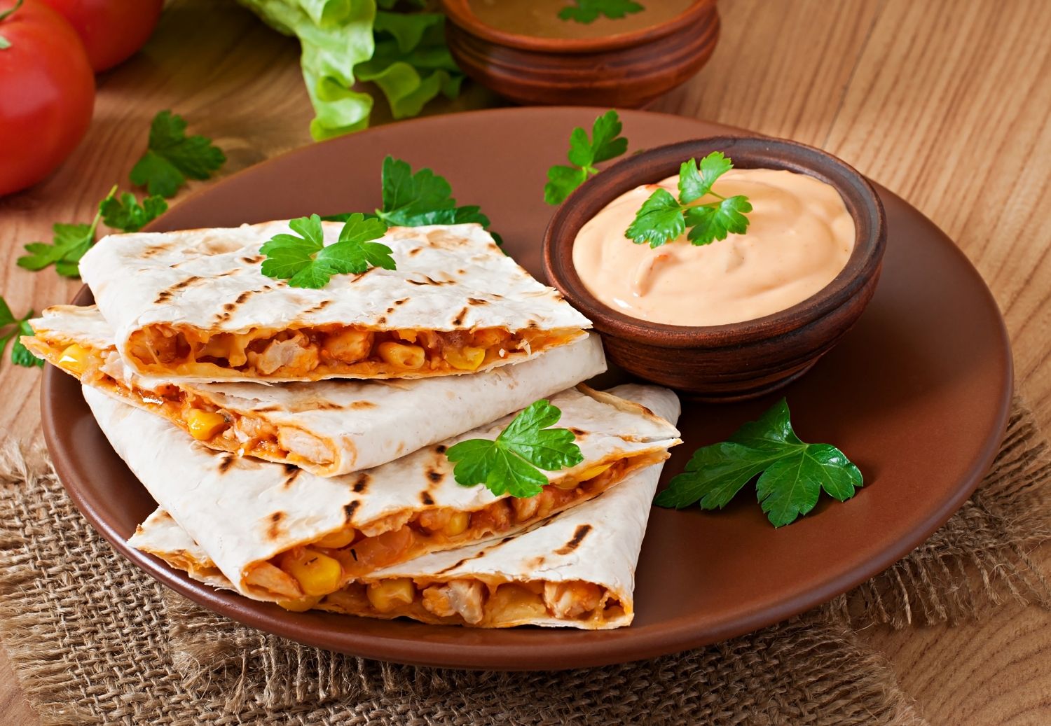 Grillowane quesadille