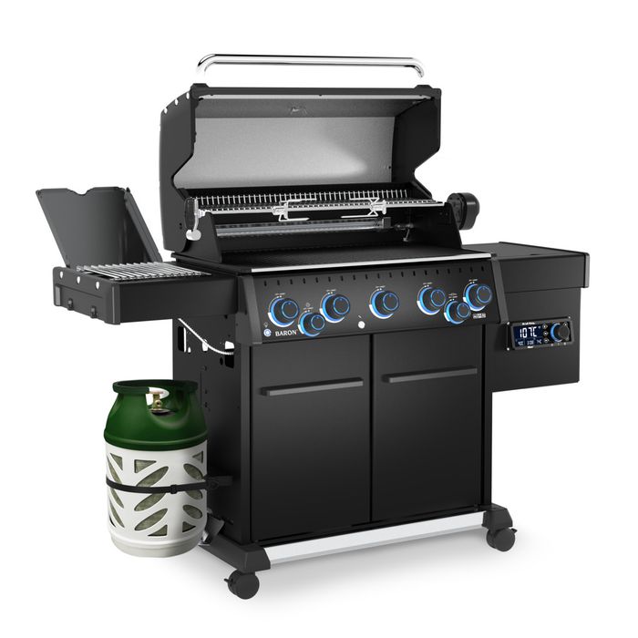 Grill hybrydowy (gaz + pellet) Baron 590 IRP Shadow Broil King
