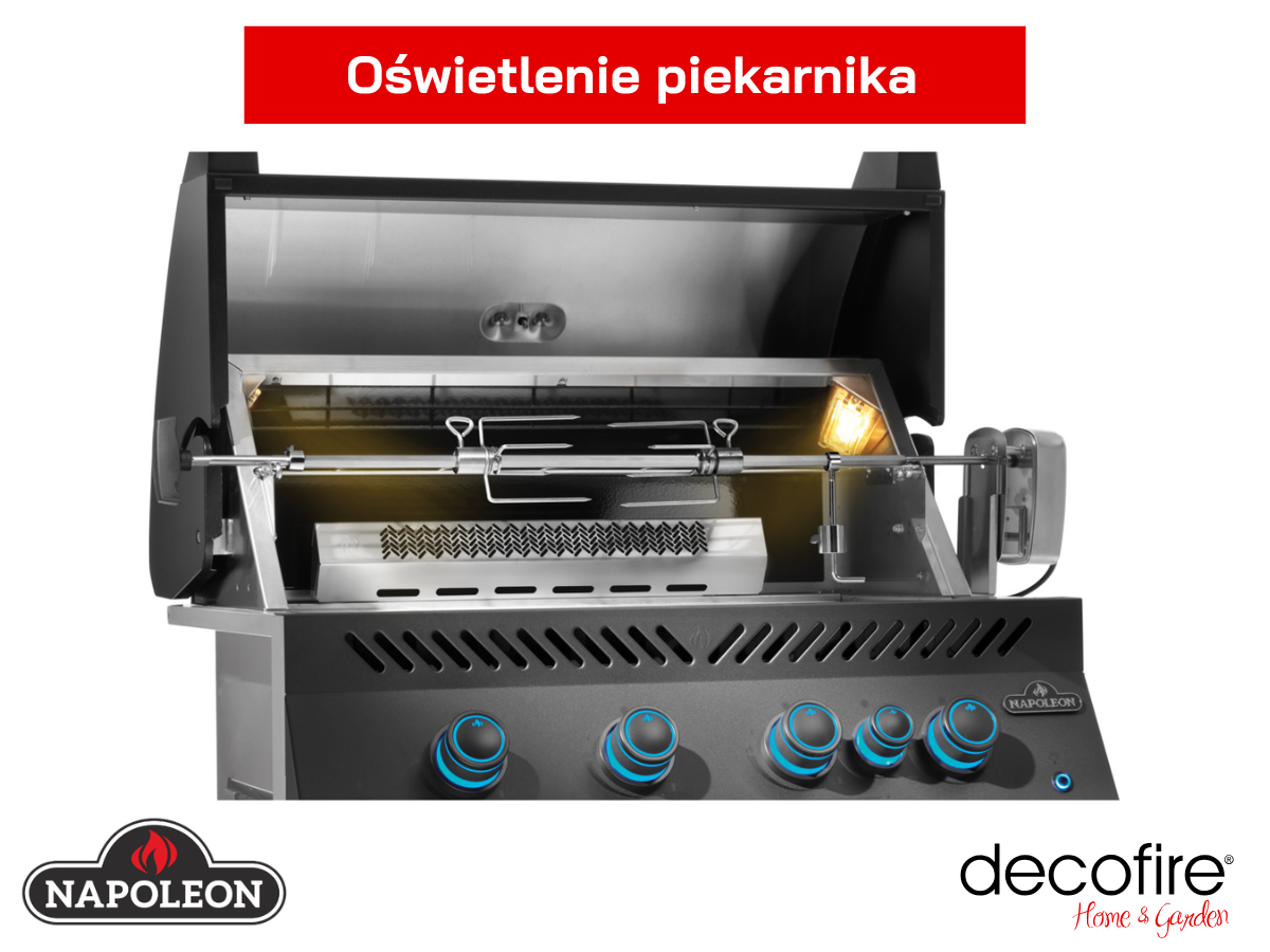 Podświetlenie wnętrza piekarnika