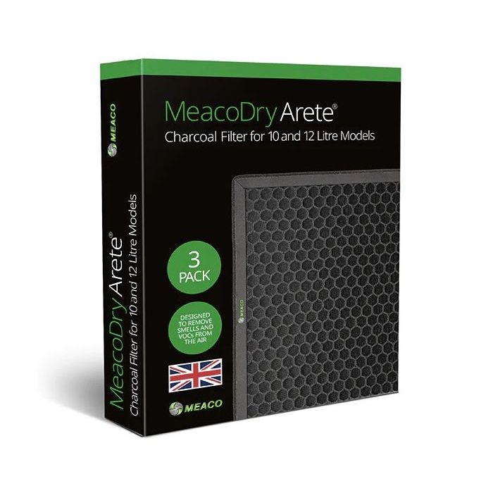 Meaco Filtr z aktywnym węglem do Arete One 10 / 12L - 3 szt.