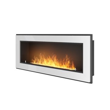 Biokominek Simple Fire FRAME 1200 biały 1200x490 mm