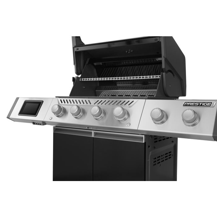 Grill gazowy Napoleon Prestige PRO 500 z palnikiem rożna i palnikiem bocznym Sizzle Zone, Czarny, WiFi (PRO500VXRSIBPK-PL)