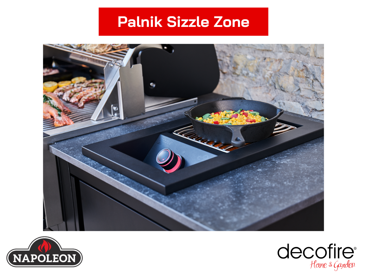 Boczny palnik na podczerwień Sizzle Zone