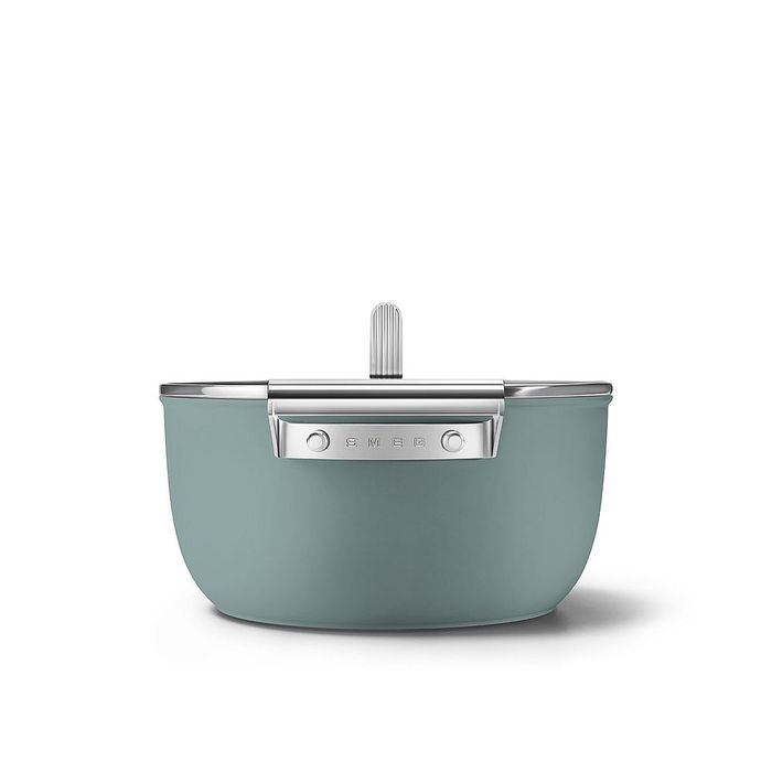 Garnek 24 cm Szmaragdowy Smeg (CSF2412EGM)