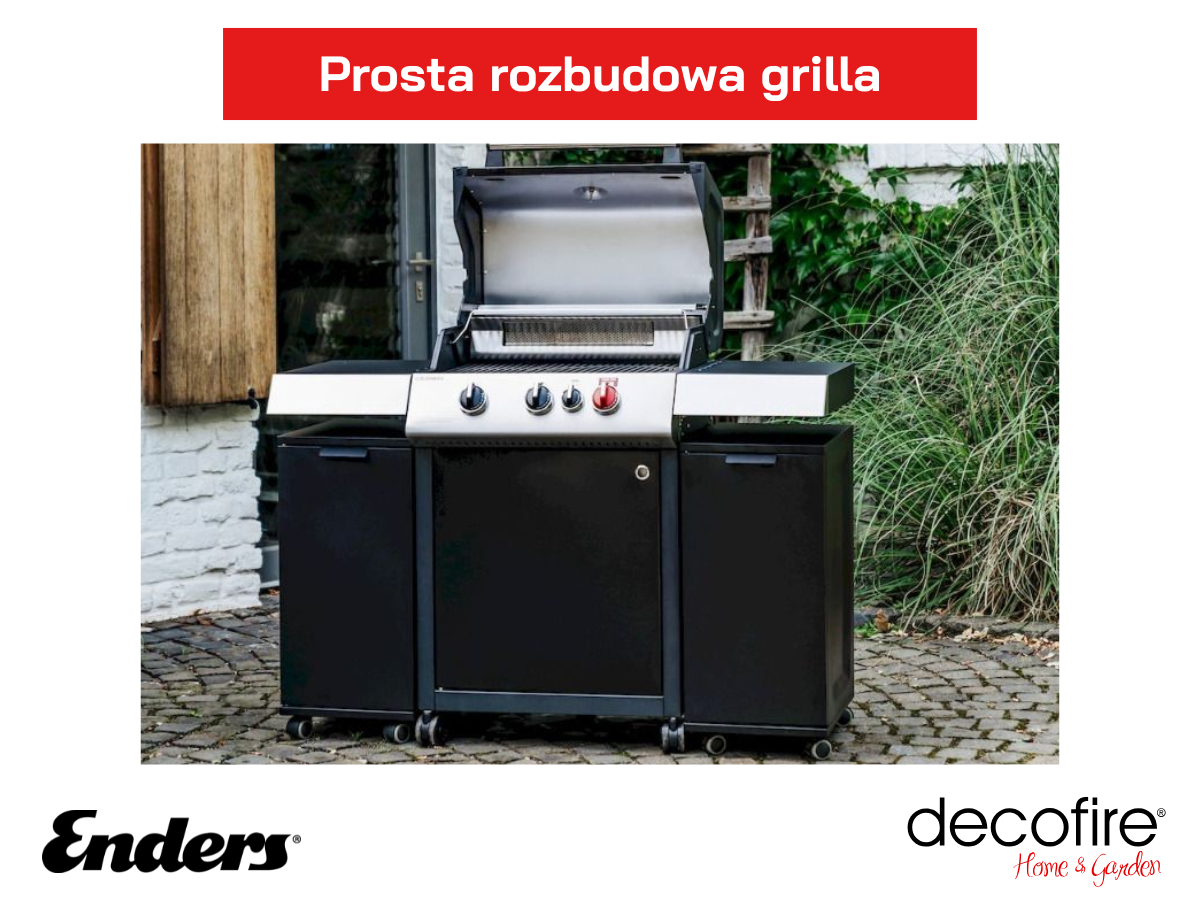 Prosta rozbudowa grilla – dodatkowa przestrzeń na akcesoria i nie tylko