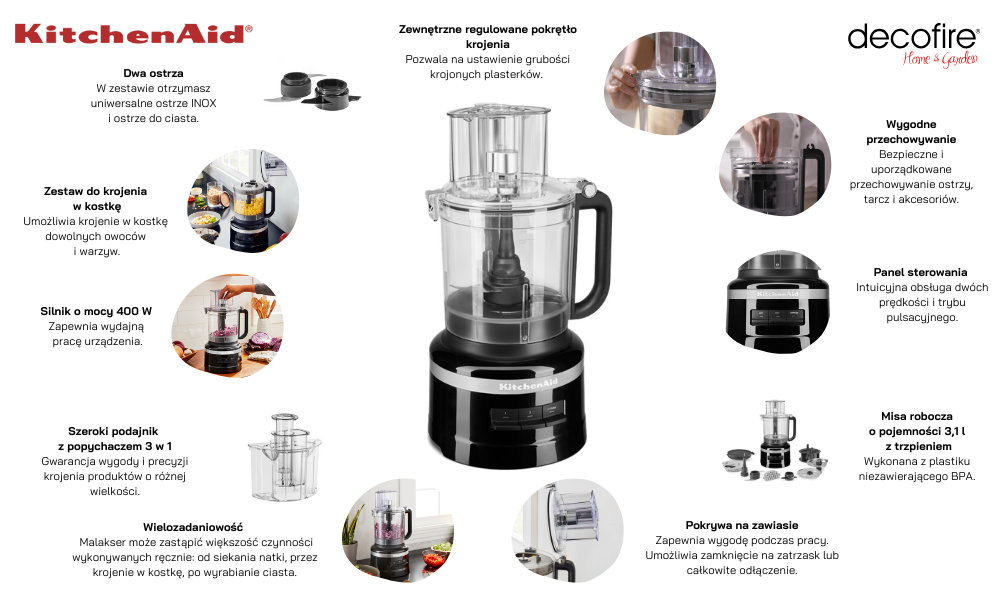Malakser 3,1 l Onyx Black KitchenAid (5KFP1319EOB)