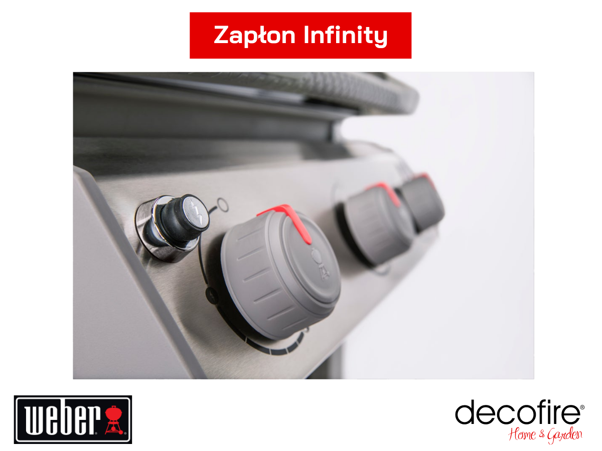 Zapłon Infinity w grill gazowym Weber Spirit