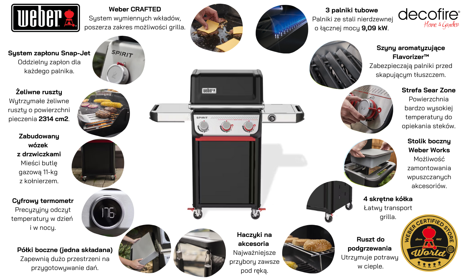 Grill gazowy Weber Spirit EP-325