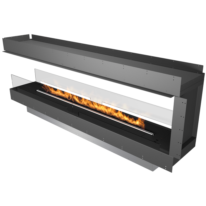 Biokominek Planika FLA 4 1990 mm + Forma 2300 Fireplace 