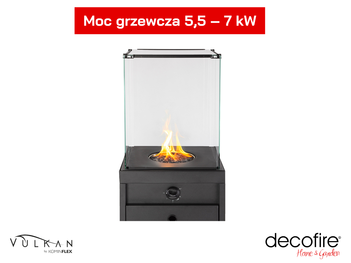 Moc grzewcza 5,5 – 7 kW