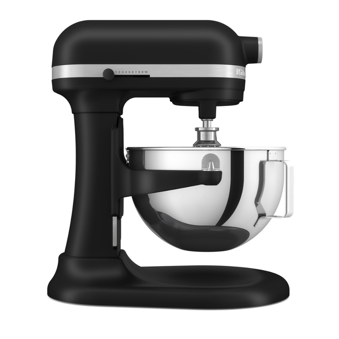 Mikser stojący 5,2 l z podnoszoną dzieżą KitchenAid Heavy Duty, Matte Black (5KSM55SXXEBM)