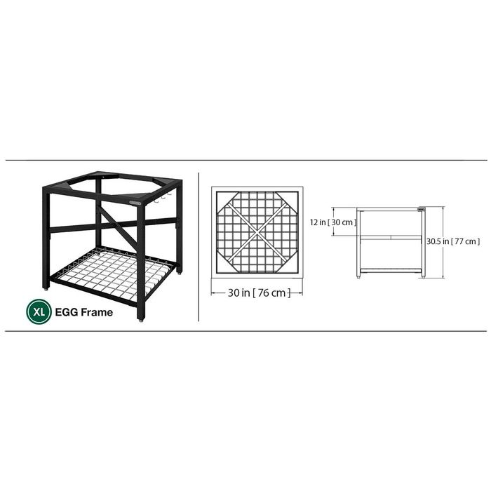 Stelaż modułowy EGG Frame do grilla Big Green Egg XLarge (120229)