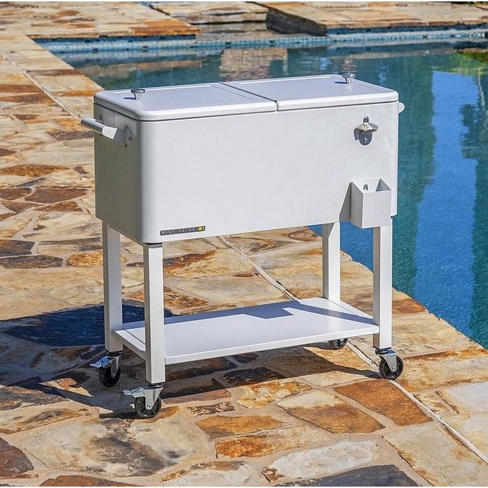 Lodówka ogrodowa PS-223 biała Permasteel (PS-223-80QT-WT)