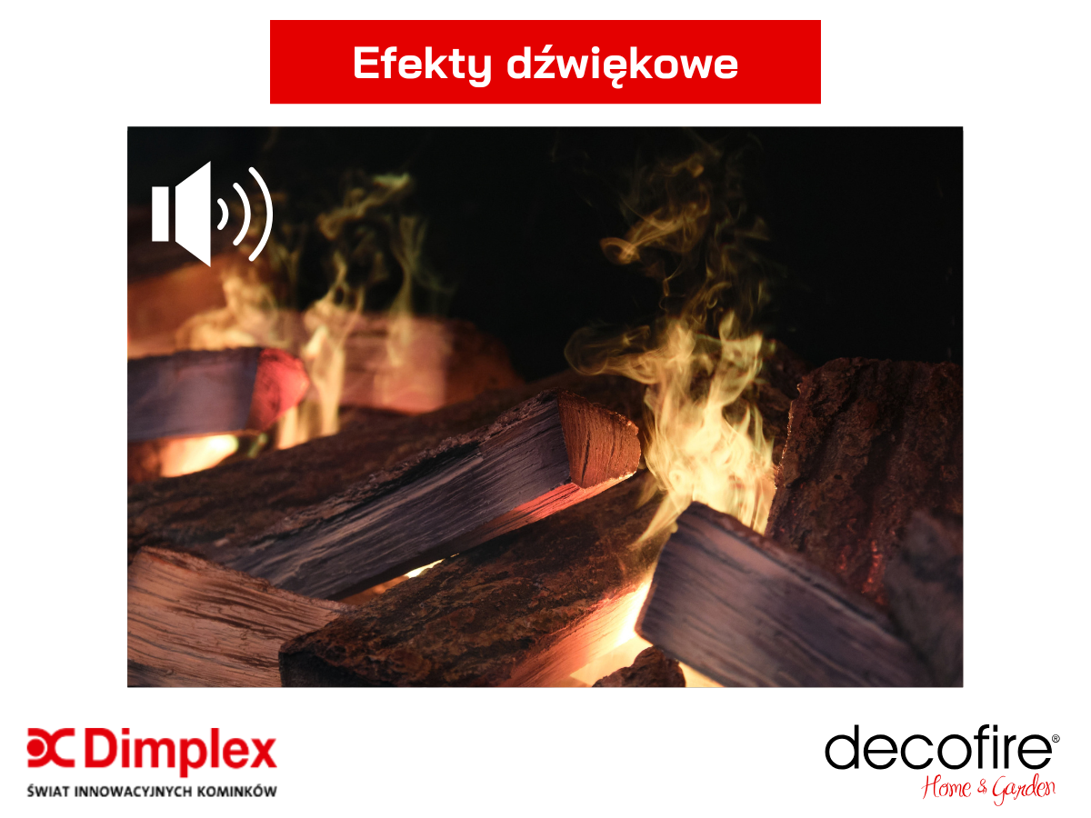 Dźwięk trzaskającego drewna