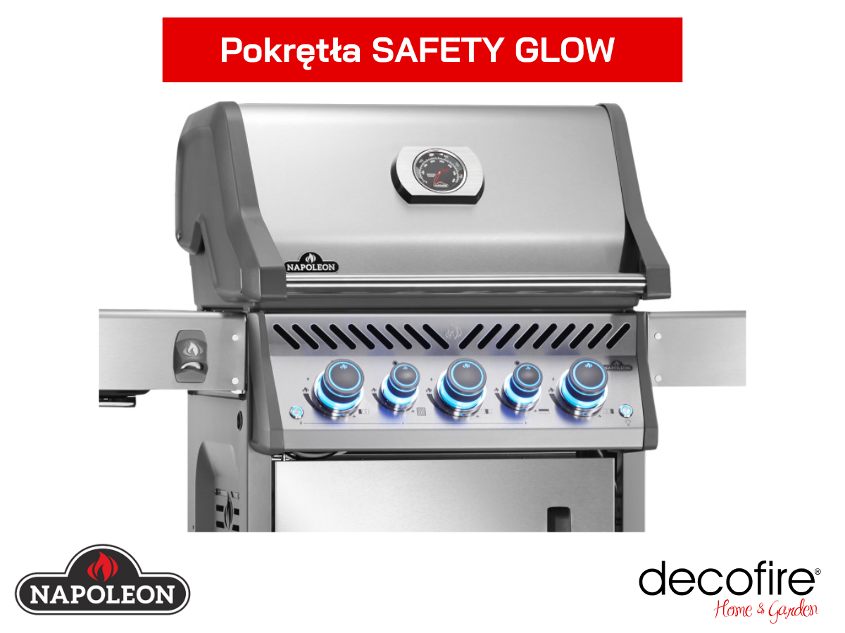 Pokrętła Safety Glow™