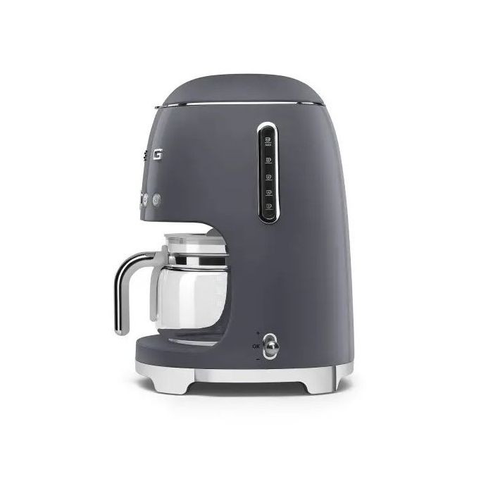 Ekspres przelewowy 50's style Niebieskoszary Smeg (DCF02GREU)