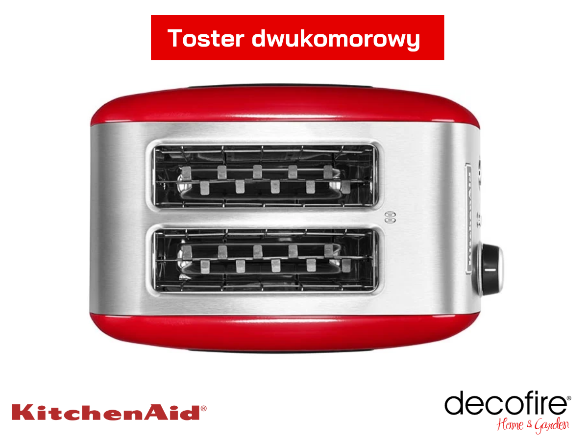 Toster dwukomorowy 2 Empire Red KitchenAid 