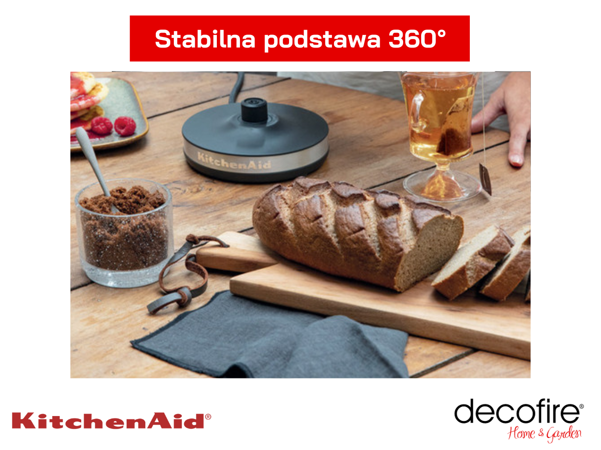 Podstawa 360° w czajniku Almond Cream KitchenAid