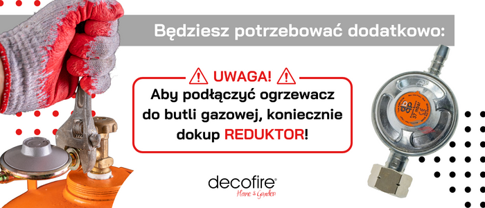 Brak reduktora podłączeniowego