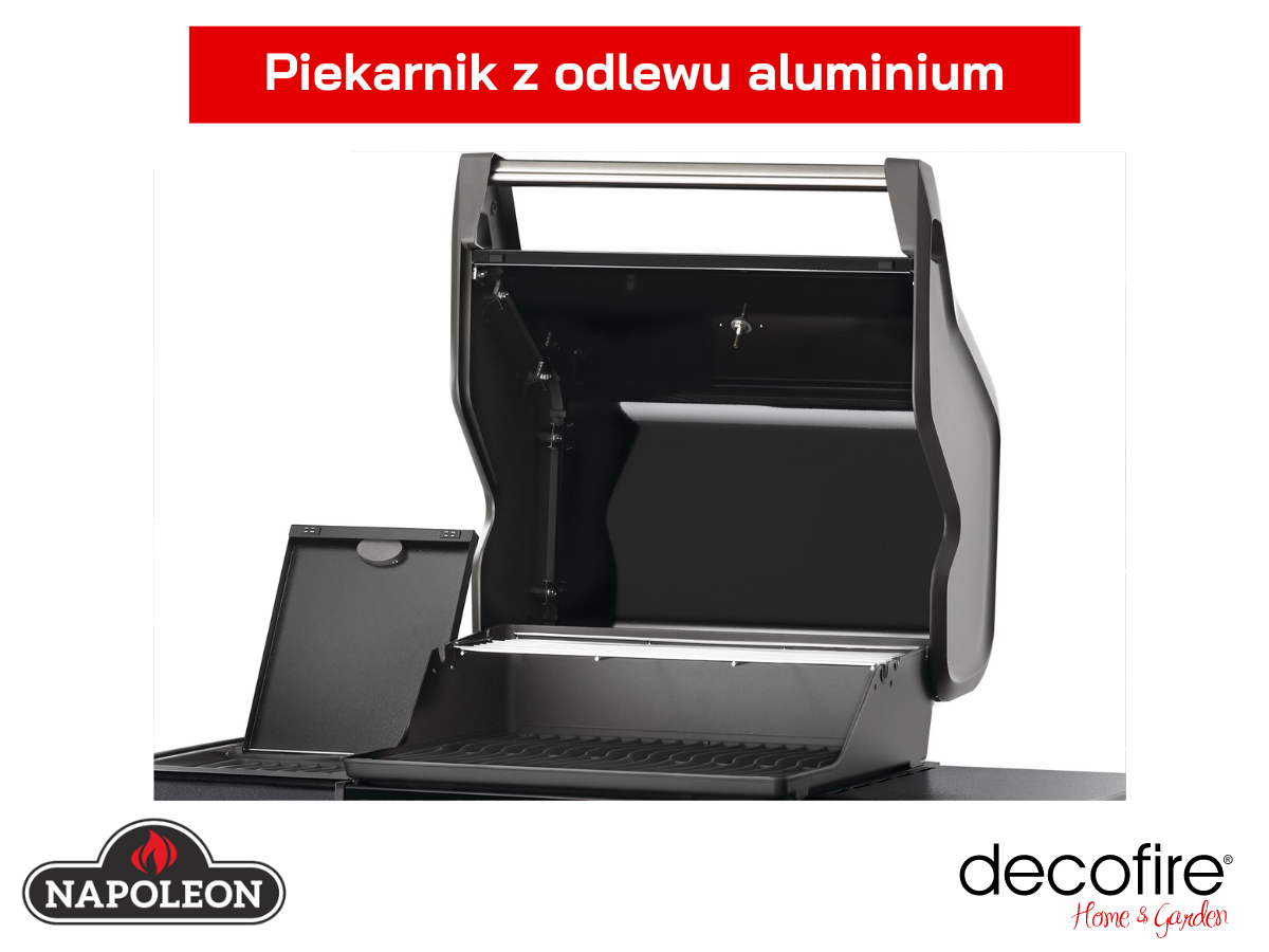 Grill gazowy Napoleon Rogue XT 365 SIBPK piekarnik