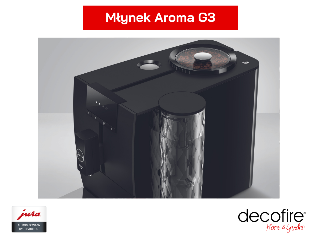 Ekspres do kawy Jura ENA 4 wyposażony w młynek Aroma G3