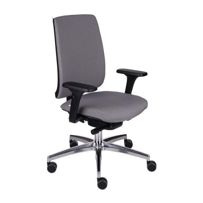 Fotel biurowy Grospol Valio BT black chrome tkanina Magic Velvet - 10 kolorów